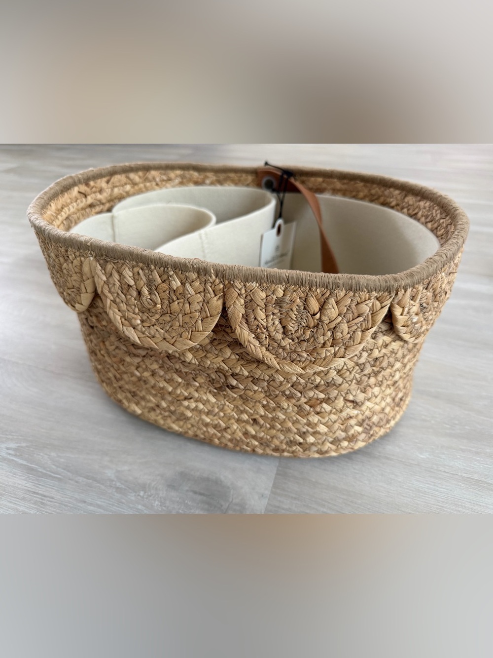 Hearth and Hand Scalloped Diaper Caddy